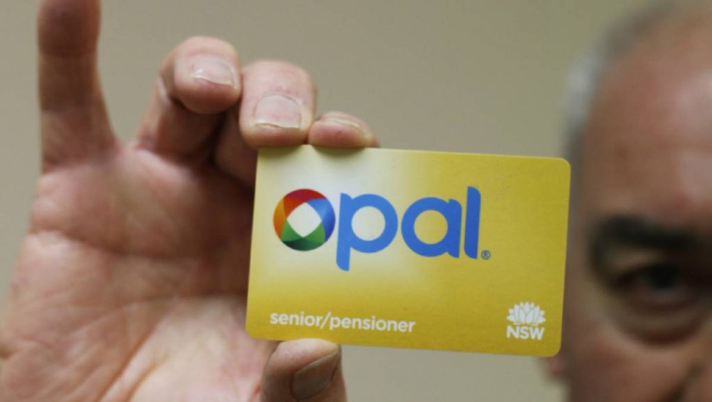 opal seniors travel card